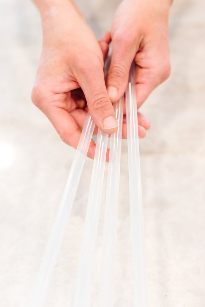 Quick Cup Fix STRAWS- 4 Pack (scroll down for stoppers)